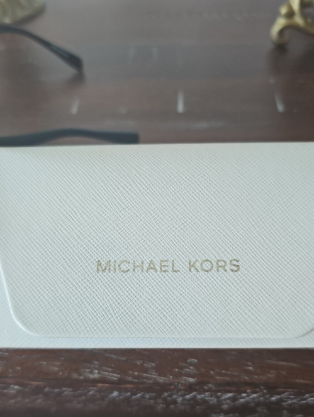 ●●MICHAEL KORS "CORAL GABLES" MK4180 BLACK GLOSSY RECTANGULAR EYE FRAMES NIC●● - Picture 3 of 9